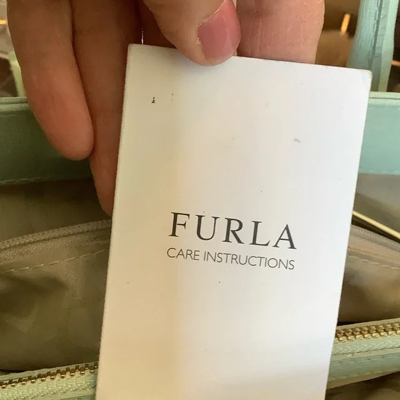 Furla Light Green Tote Bag - Picture 15 of 15